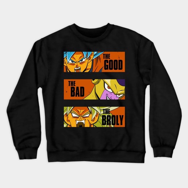 Japanese Anime Manga Funny Old West Vintage Retro Parody Crewneck Sweatshirt by BoggsNicolas